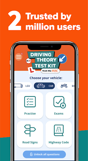 Android application Driving Theory Test Kit UK screenshort