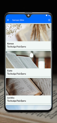 Android application Samoan Bible screenshort