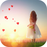Red Heart Love Launcher Theme icon