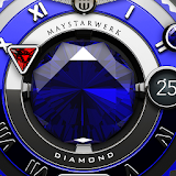 Blue Diamond Watch Face icon