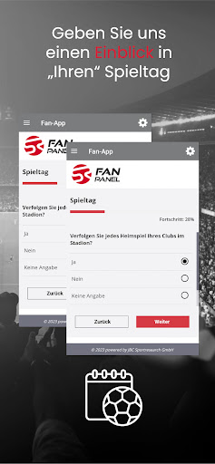 Fan-App Screen 3