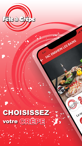 Android application FETE A CREPE screenshort