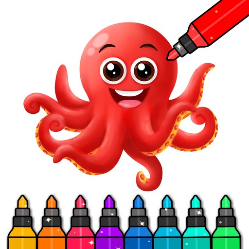 Kids & Toddler Coloring Games