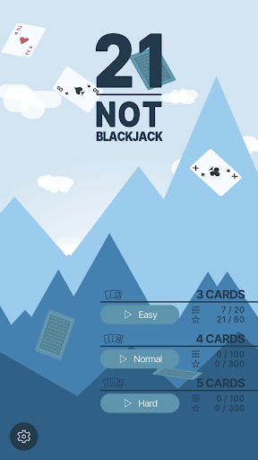 Android application 21 Not Blackjack - Math Puzzle screenshort
