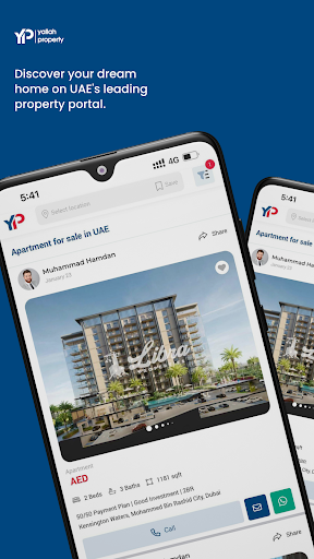 Android application Yallah Property screenshort