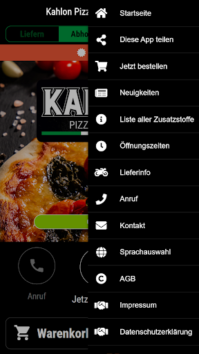 Kahlon Pizza Service Leipzig Screen 3