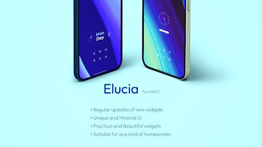 Android application Elucia KWGT screenshort