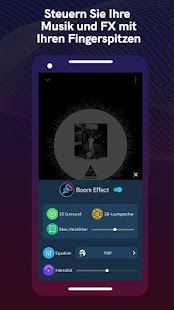Boom: Musikplayer mit 3D Surround Sound und EQ Screenshot