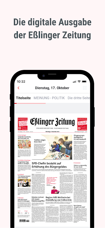 Eßlinger Zeitung ePaper - 5.0.2.2 - (Android)