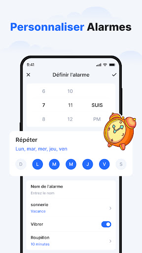 Horloge - Réveil simple screenshot 2