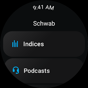 Schwab Mobile Screenshot