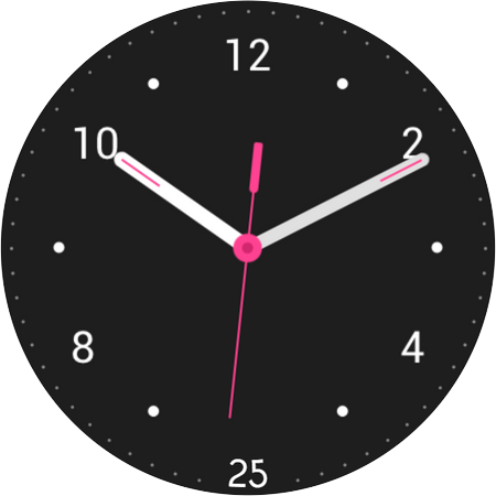 Minimal Watch Face | WearOS Screen 2
