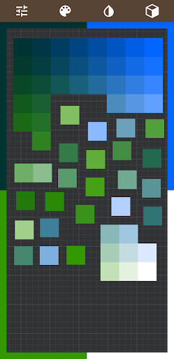 Screenshot of COLOR PUZZLE