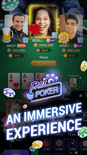 Face Poker - Live Video Poker  Screenshots 1
