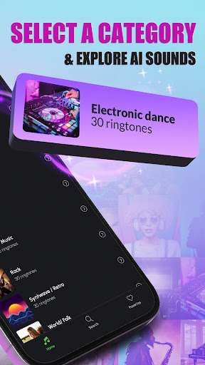 AI Music Ringtones Screenshot 2 - AppWisp.com