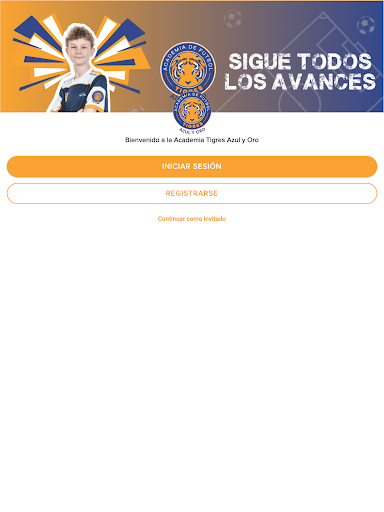 Academia Tigres Azul y Oro