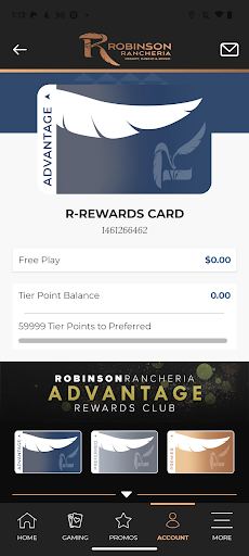 Robinson Rewards Screen 2