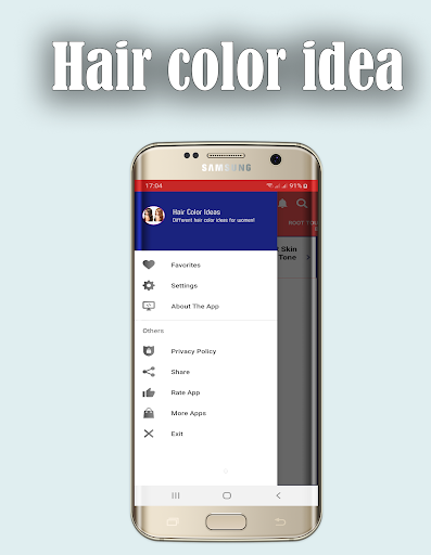 Hair color ideas for skin tone Screen 2