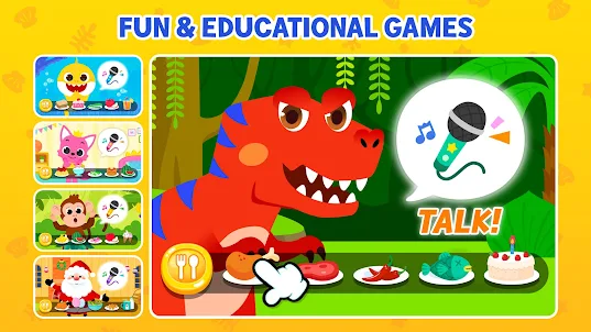 Download & Play Pinkfong Dino World: Kids Game on PC & Mac (Emulator)