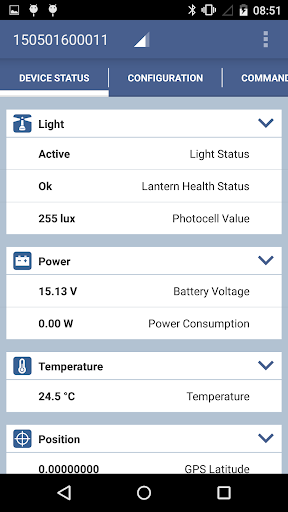 Android application Bluetooth(R) Control screenshort