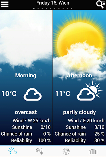 Weather for Belgium + World Screenshot 1 - AppWisp.com