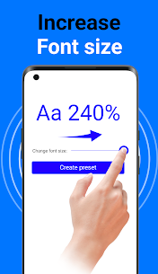 Big Font – Big Text Size v3.0.7 MOD APK (Pro Unlocked) 1