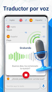 Captura 1 Talkao Translate Traductor voz android
