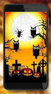 Music Halloween Live Wallpaper