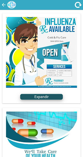 Android application La Botica screenshort