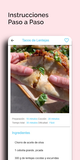 Recetas con Lentejas Screen 3