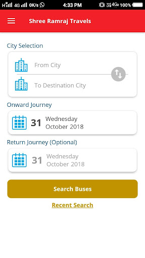 Shree Ramraj Travels Screen 3