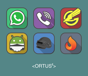 Ortus Square Icon Pack Ekran görüntüsü