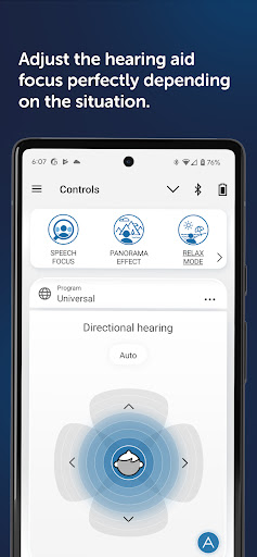 Screenshot of hear.com HORIZON