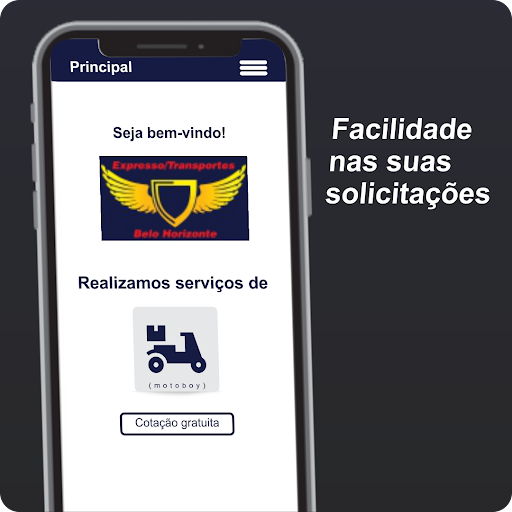 Android application Expresso Transp.- Cliente screenshort