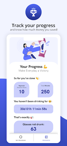 Screenshot of Sober: Quit Drinking Hypnosis