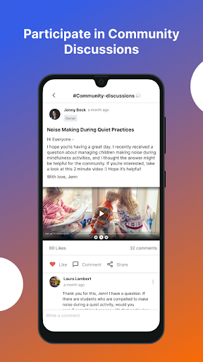 Android application GroupApp Communities screenshort