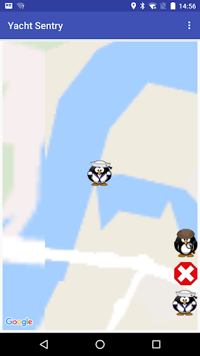 Android application Yacht Sentry Lite screenshort