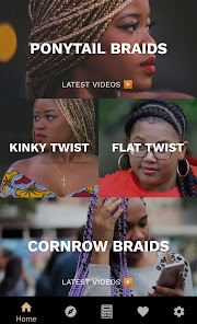 Captura de Pantalla 5 Peinados: trenzas africanas android