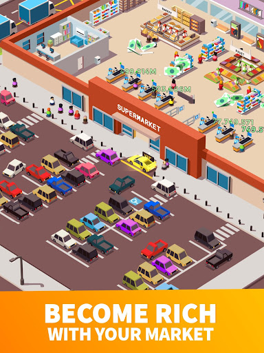 Idle Supermarket Tycoon - Jogo Minúsculo