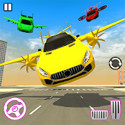 Real Light Flying Car Racing Simulator Games 2020