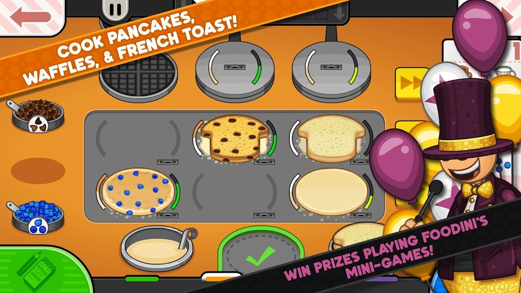 Papa's Pancakeria To Go! Ver. 1.2.2 MOD APK, Paid App