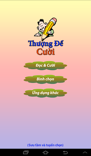Android application Truyen Cuoi - Thuong De Cuoi screenshort