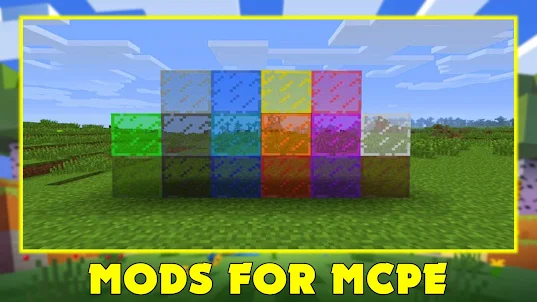 Color Glass Mod for Minecraft