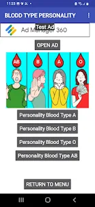 BLOOD TYPE AND PERSONALITY