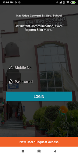 Android application NAV UDAY SCHOOL screenshort
