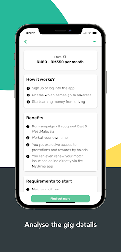 TheKedua: Income Directory App Screen 3