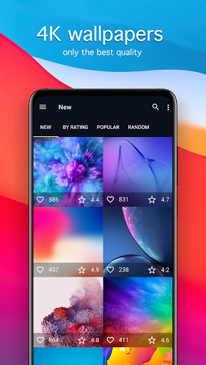 Android application Wallpapers for iPhone 4K (iOS) screenshort