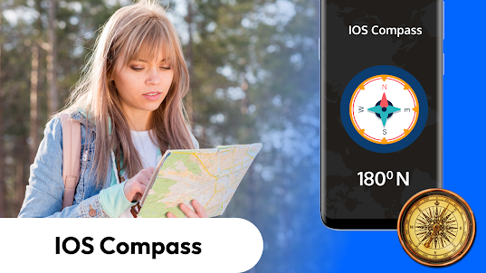 iOS Compas- iOS 16 iCompass