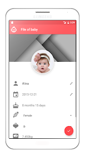 Baby App, Baby tracker 1.1.2 APK screenshots 4