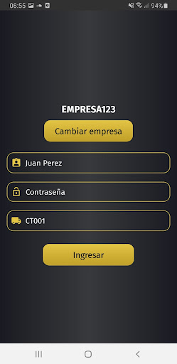 Flotapp chofer Screen 2